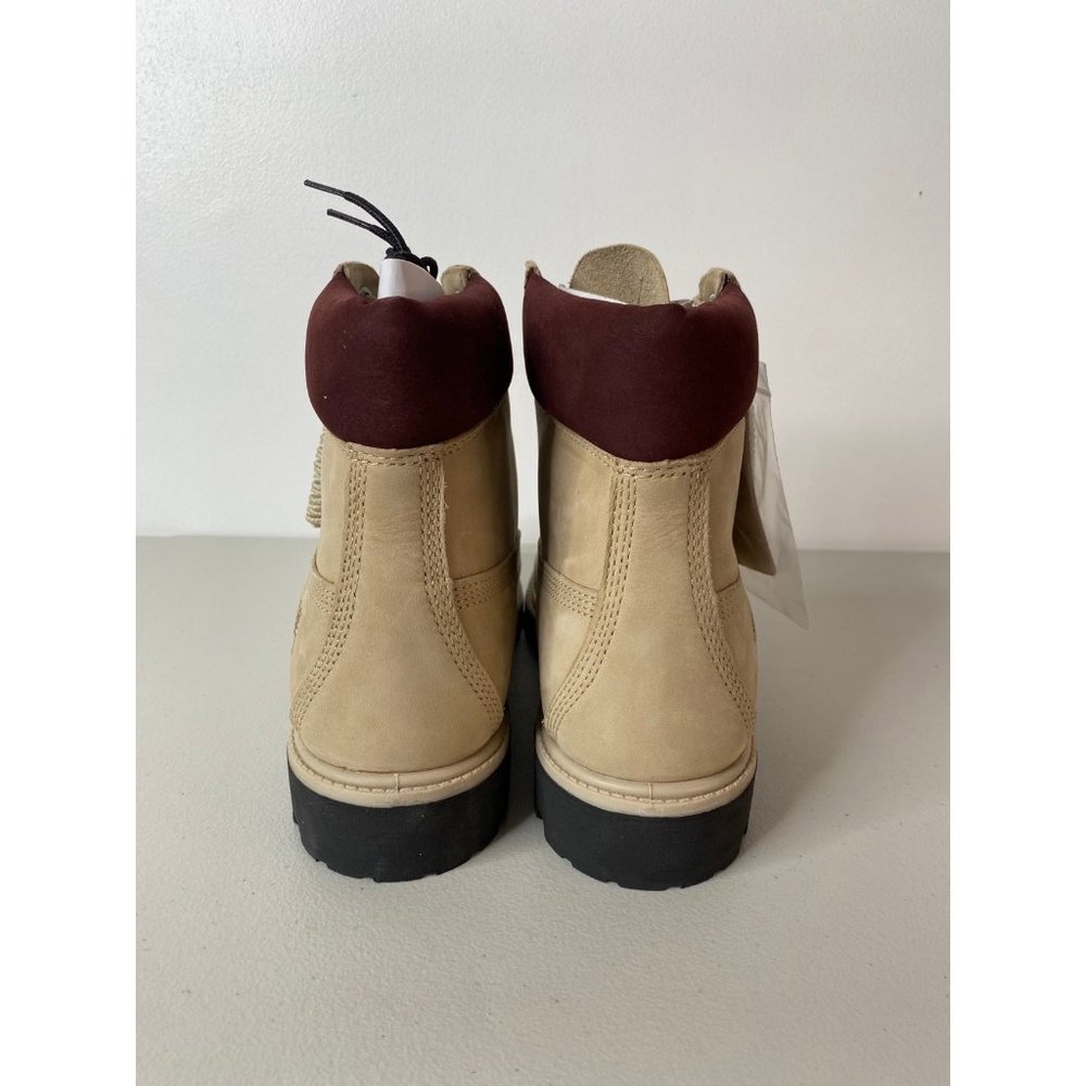 Timberland 6 Inch Premium Nubuck Boots Beige TB0A2M19 Men’s - Picture 5 of 7